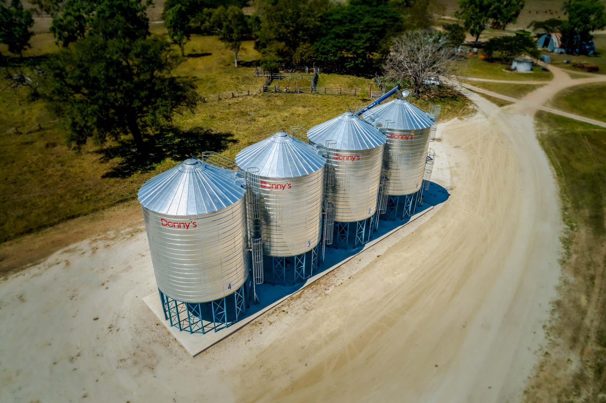 240 Tonne Capacity Silo Storage
